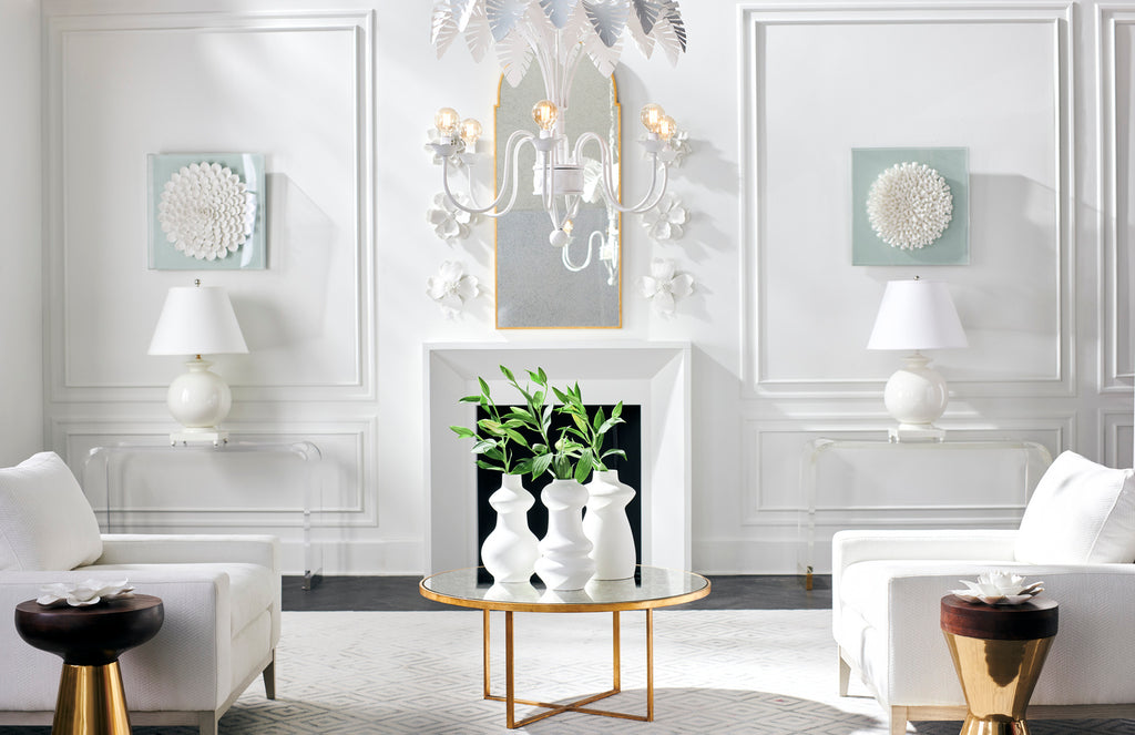 Chelsea House Sapp Mirrored Coffee Table