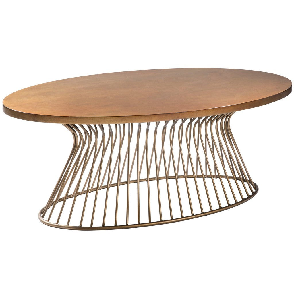 Ink+Ivy Mercer Coffee Table Bronze